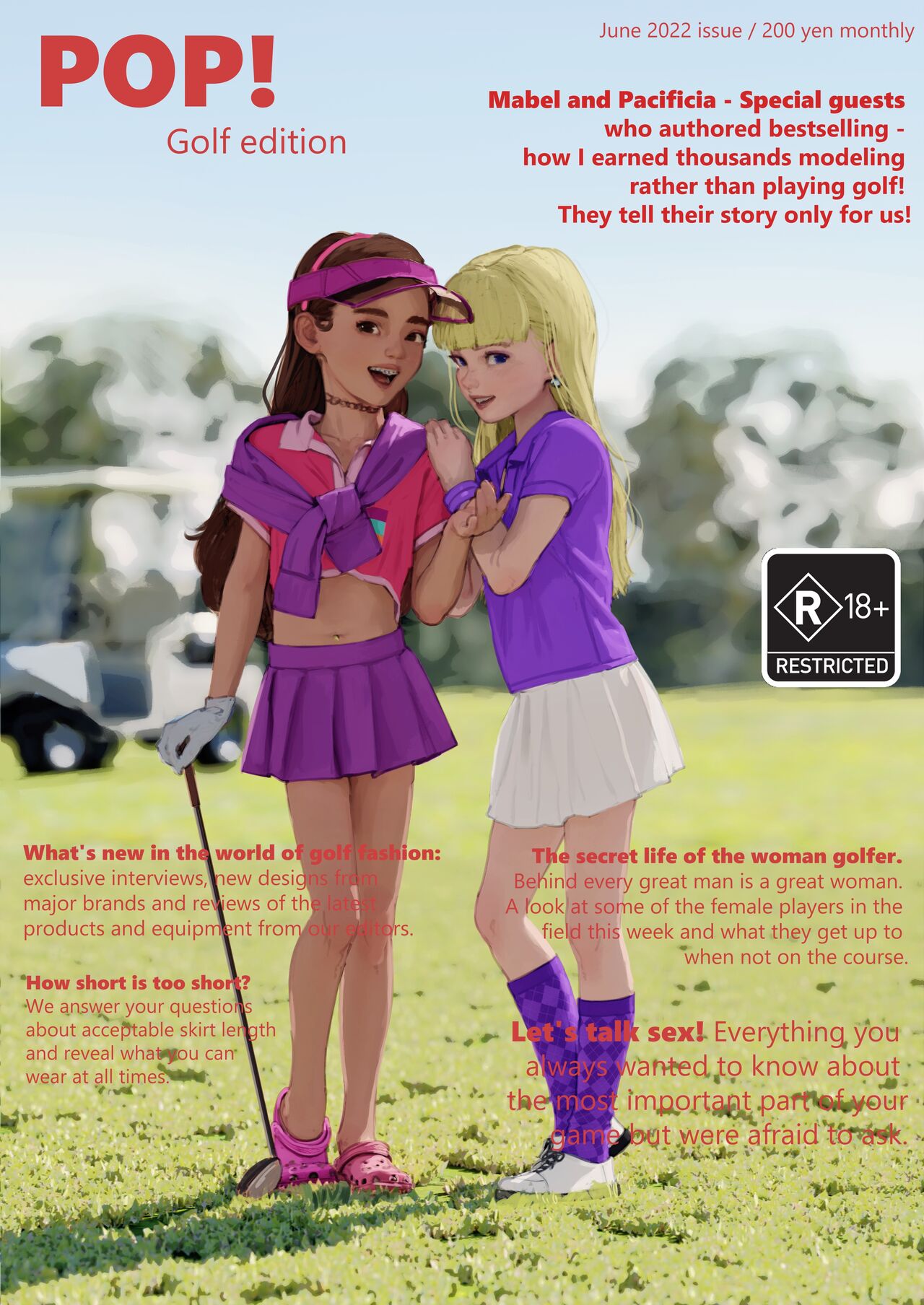 [Diathorn] POP! Golf Edition – Mabel and Pacifica (Gravity Falls)