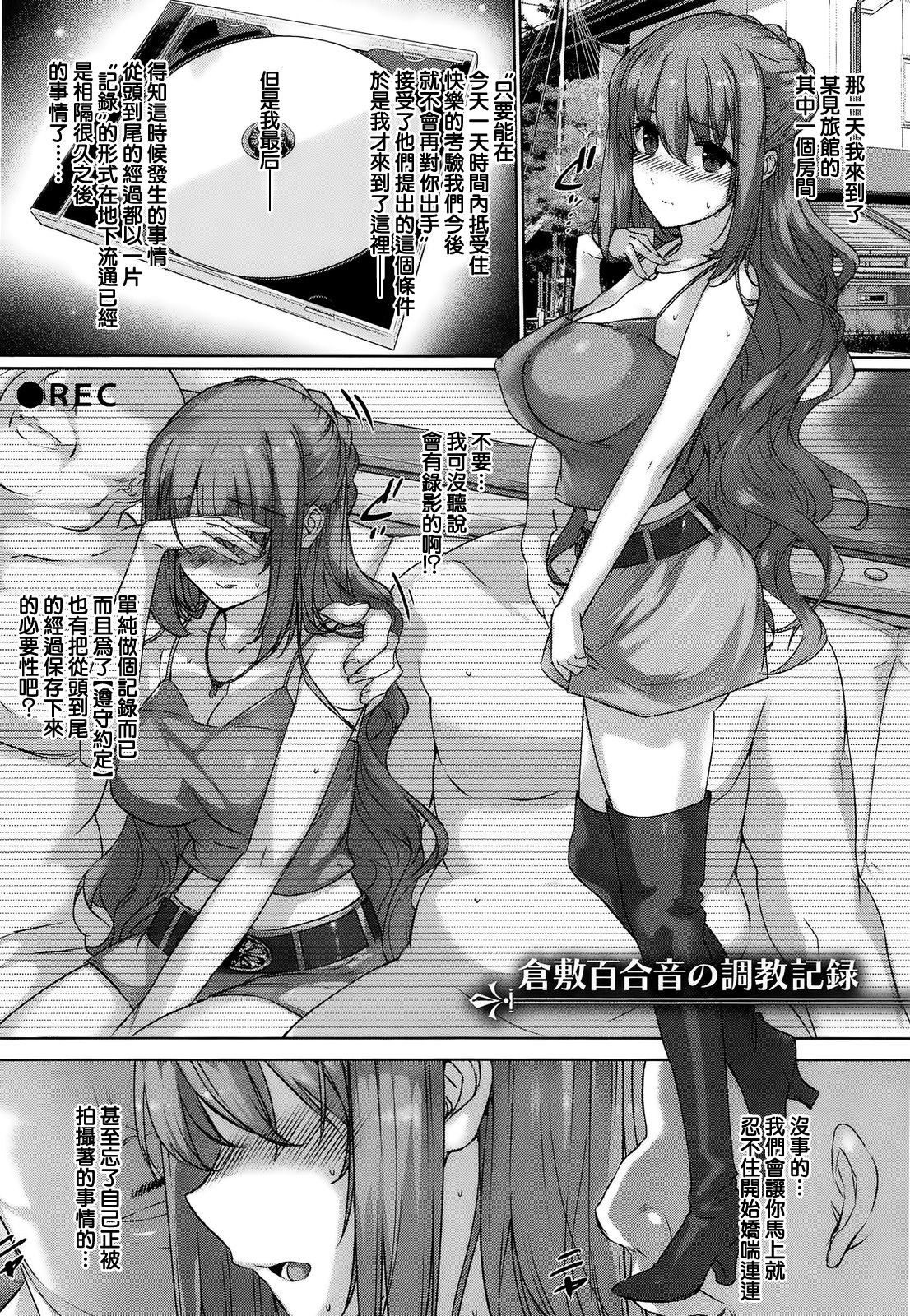 [桂井よしあき] 倉敷百合音の調教記録 [中国翻訳] -【8P】